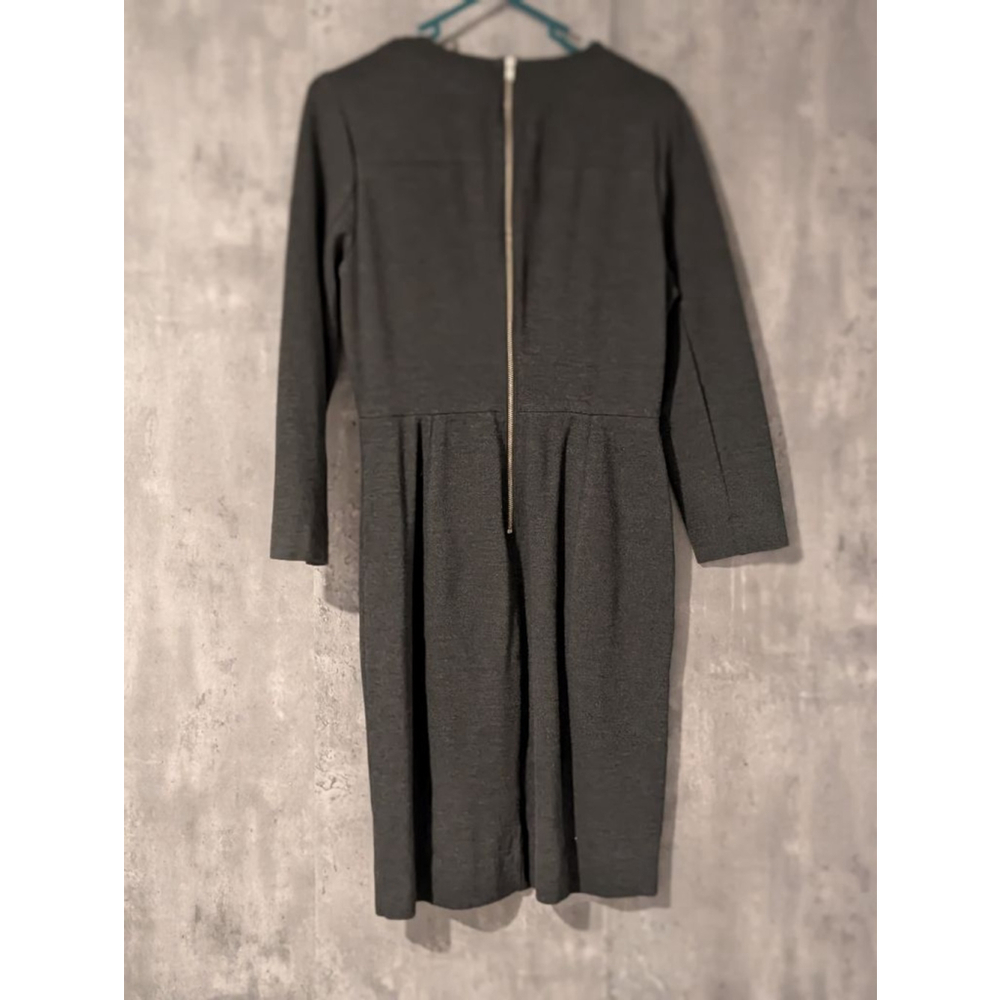 Women's J. Crew Dress Size 4 Gray - Picture 4 of 6